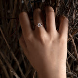 Solitaire Princess Cut Diamond Ring