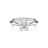 Solitaire Princess Cut Diamond Ring