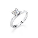 Solitaire Princess Cut Diamond Ring