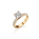 Solitaire Eternity Band