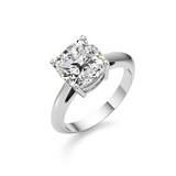 Serenity Cushion Solitaire Ring