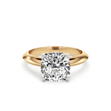 Serenity Cushion Solitaire Ring