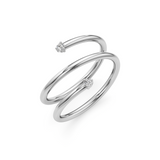 Galaxy Twirl Ring