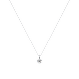 Solitaire Diamond Pendant without Chain