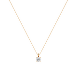 Solitaire Diamond Pendant without Chain