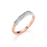 White & Yellow Gold Ring