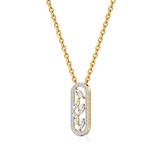 The Empress Quill Pendant With Chain