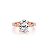 Oval Solitaire Ring