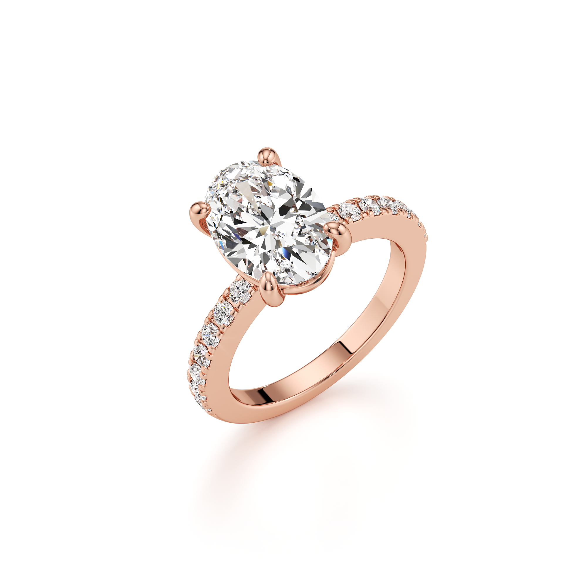 Oval Solitaire Ring