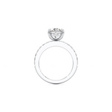 Oval Solitaire Ring