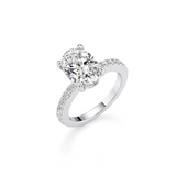 Oval Solitaire Ring