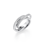 Interlocking Three Band Ring