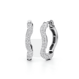 Wavey Loop Earrings