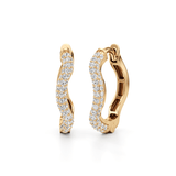 Wavey Loop Earrings