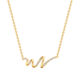 Spiralling Wave Pendant