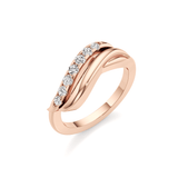 Embraced Wave Ring