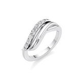 Embraced Wave Ring