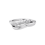 Embraced Wave Ring