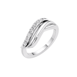 Embraced Wave Ring