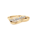 Embraced Wave Ring