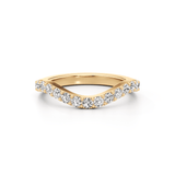 Delicate Wave Ring