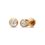 Classic Gold Diamond Studs