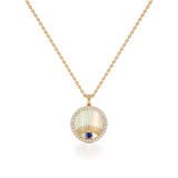 Evil Eye Diamond Pendant without Chain