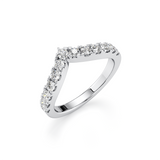 Diamond Crown Pattern Ring