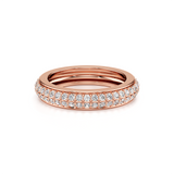 Double Line Classic Diamond Ring