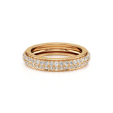 Double Line Classic Diamond Ring