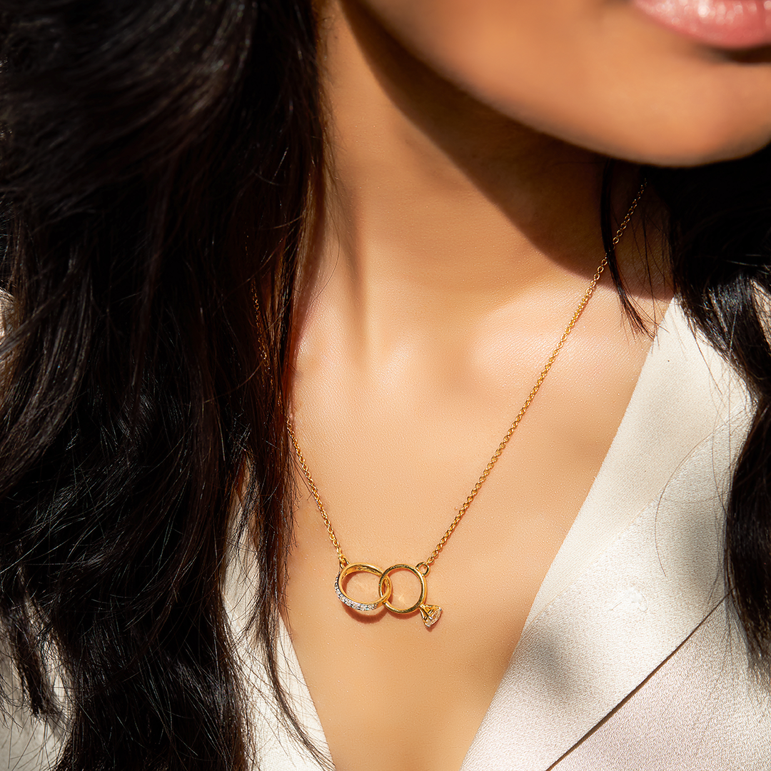 Engagement Pendant with Chain Amal Jewels